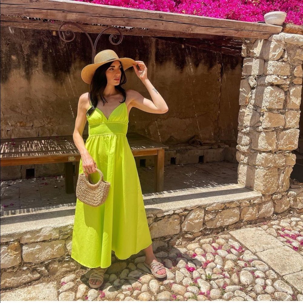 ZARA POPLIN DRESS - Picture 11 of 12